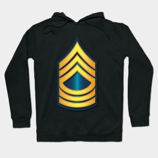 Army - Master Sergeant - E8 - Blue Hoodie